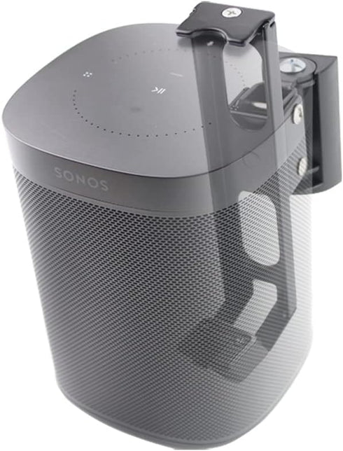 Wall Mount Bracket for SONOS ONE/SONOS ONE SL/SONOS Play 1 Speaker (Swivel and Tilt,Compatible with Both SONOS ONE/ONE SL/SONOS Play 1, Black Sing...