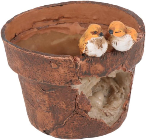 Yardwe 1pc Cactus Pot Bonsai Plant Pot Succulent Resin Bonsai Pots Ceramic Pottery Planter Ceramics Plants Pots Ceramic Planter Bonsai Planter Pot...