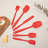 Spatula Kitchen Utensils - 6 Pieces Silicone Spatula Set Heat Resistant, Cooking Utensils Food Grade Rubber Spatulas for Nonstick Cookware Kitchen...
