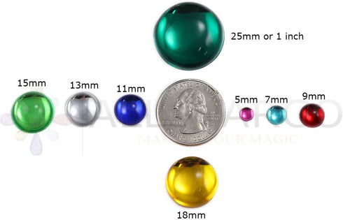 KraftGenius Allstarco 25mm Green Emerald H106 Round Flat Back Acrylic Cabochons 1 Inch Plastic Gems for Crafts Costume Embelishments Card Making J...