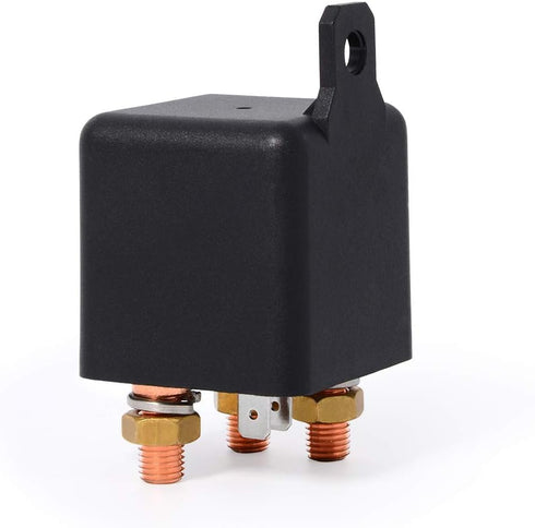 12V 250A Continuous Relay On/Off Power Switcher Relays, Heavy Duty Automotive Power Starter 5 Pin SPDT Car Relay Split Charger Contactor for Truck...