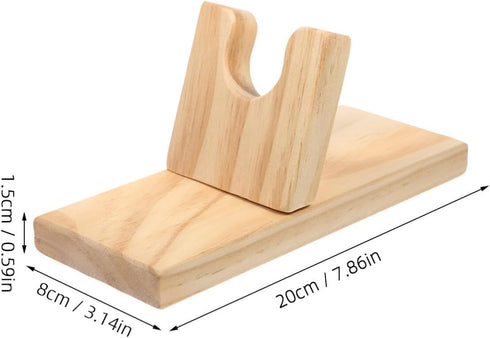 Stand for Hot Glue Wooden Hot Glue Stand Mini Glue Stand Wooden Holder Shelf Hot Glue Accessories - Random Color...