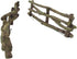 Treasure Gurus Miniature Wooden Fence Mini iFairy Gnome Garden Dollhouse Landscape Decor Accessory...
