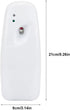 Automatic air freshener dispenser, Wall Mounted or Free Standing automatic adjustable fragrance aerosol spray sprayer white 300mL...