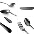 Portable Travel Utensils Set, 18/8 Stainless Steel 3 PCS Cutlery Set Including Knife Fork and Spoon, Reusable Travel Silverware Set with Case for ...