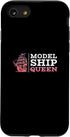 iPhone SE (2020) / 7 / 8 Funny Model Ship Queen For Ship Model Building Ship Modelers Case...