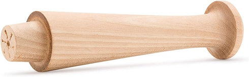 Wooden Shaker Pegs 2-7/16-inch w/ 3/8-inch Tenon, Pack of 50 DIY Wooden Wall Hooks, Wood Hooks for Hanging Shaker Peg Rail and Coat/Hat/Towel Hook...