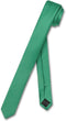 Vesuvio Napoli Narrow NeckTie Extra Skinny EMERALD GREEN Men's 1.5" Neck Tie...
