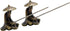 2pcs Miniature Garden Decoration Set, Copper Fisherman Figurines, Kiang Taigong Fishing Models, Chinese Mudman Sitting Fishing for Garden & Patio ...