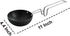 Khandekar Hard Anodized Tadka Pan, Nonstick Mini Fry Pan, Spice Roasting Pan, Vagharia with Long Handle - 11 inch (27.5 cm)...