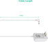 10 FT Baby Monitor Charger for HelloBaby HB30, HB66, HB50, HB6550, ANMEATE SM24, SM935E Power Adapter Charging Cable Cord...