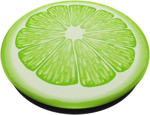 Cute Green Lime Fruit Summer Time PopSockets PopGrip: Swappable Grip for Phones & Tablets PopSockets Adhesive PopGrip...