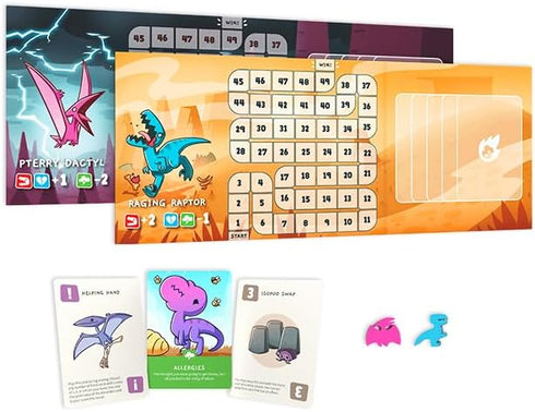 Happy Little Dinosaurs: 5-6 Player Expansion Pack - Cute card game for kids, teens, & adults - Dodge life’s disasters! - 5-6 players ages 8+ - Gre...