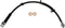 Dorman H380936 Rear Center Brake Hydraulic Hose Compatible with Select Ford/Lincoln Models...