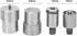 Snap Button Die 4pcs Silver Stainless Steel Hand Pressing Machine Parts Replacement Kits for Hand Press Machine, Fixing and Fastening Baby Clothes...