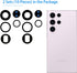 Rear Camera Lens Glass Replacement for Galaxy S23 Ultra Pre-Installed Adhesive with Installation Manual and Repair Tool Kits...