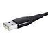 Monoprice USB 2.0 Micro B to Type A Charge & Sync Cable - 3 Feet - Black | Nylon-Braid, Durable, Kevlar-Reinforced - AtlasFlex Series...