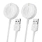 2-Pack Charger for Fossil Gen 6 Gen 5 Gen 5E Gen 4 Smartwatch Charging Cable Cord for Emporio Armani, Skagen falster 2, Misfit Vapor 2, Diesel Gua...