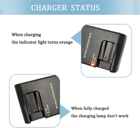 MH-25 Battery Charger Fast Charging for Nikon EN-EL15 Battery D850 D800 D810 D810E D7300 D7500 Camera...