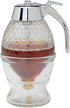Honey dispenser, syrup dispenser, beautiful honeycomb honey jar, honey jar with stand...