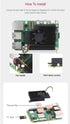 Active Cooler for Raspberry Pi 5, Combines Active Cooling Fan and Alumium Heatsink and Thermal Pad to Accelerate Heat Dissipation for Raspberry Pi...