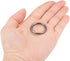 uxcell O Ring Buckle 20mm(0.8") ID 3mm Thickness Zinc Alloy O-Rings for Hardware Bags Belts Craft DIY Accessories, Black 10pcs...