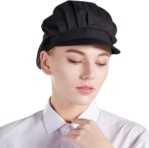 Nanxson 3pcs Chef Hat Kitchen Cooking Chef Cap Food Service Hair Nets CF9033...