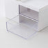 Desktop Storage Organizer Mini Box for Office Supplies Container Pen Holder for Desk Cute Pencil Cup Pot Makeup Brush Holder (White)...