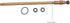 SharkBite 4 Inch Frost Free Sillcock Stem Repair Kit, Push to Connect Brass Plumbing Fittings, 25773...
