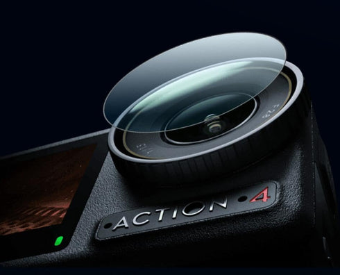 Coyktonty HD Tempered Film+Lens Protective Cover Set For DJI ACTION 4 Camera ?4in1 Set?...
