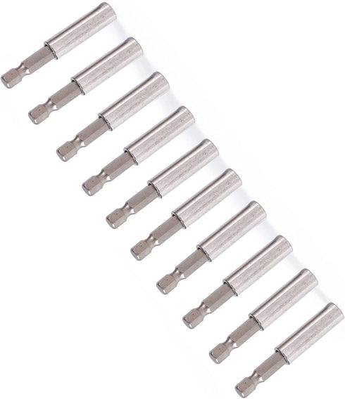 Magnetic Extension Socket Drill Bit Holder 10pcs 1/4" Hex Magnetic Extension Socket Drill Bit Holder Power Tools...