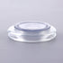 AIEX 2 Inch 2 Set Patio Table Umbrella Hole Ring and Cap Set Silicone Transparent Including 2 Rings and 2 Stoppers...