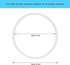 Sealing Ring for InstaPot for 6 Qt InstaPot Food-grade Replacement Silicone Seal Gaskets Insta Pot Accessories ST3-GJMFH (White)...