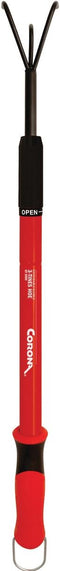 Corona GT3090 GT 3090 Extendable Handle 3-Tine Hoe, Red...