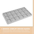 Beavorty Decorative Tray Decorative Tray Jewelry Tray 2pcs Bead Design Boards Mats Flocked Bead Board Bracelet Necklace Beading Jewelry Organizer ...