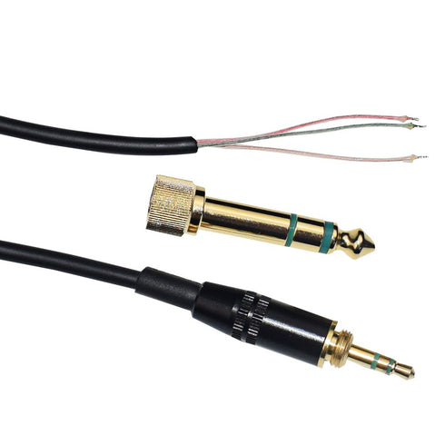 Sqrmekoko Extension Spring Relief Coiled Audio Cable for Sony MDR-7506 7509 MDR-V6 V600 V700 V900 ATH-M50 Headphones...
