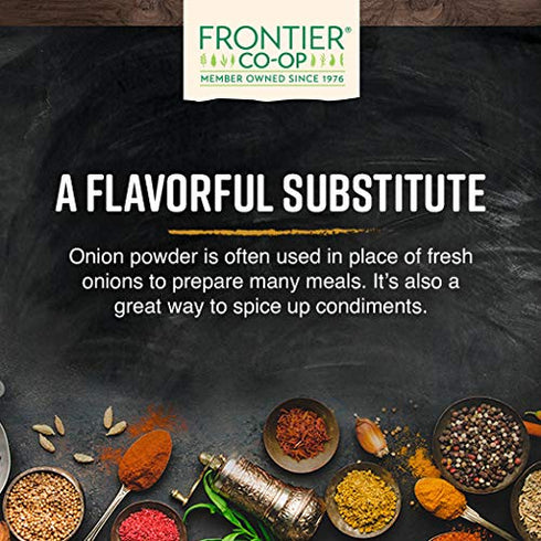 Frontier Co-op Organic White Onion Powder 6.14oz...
