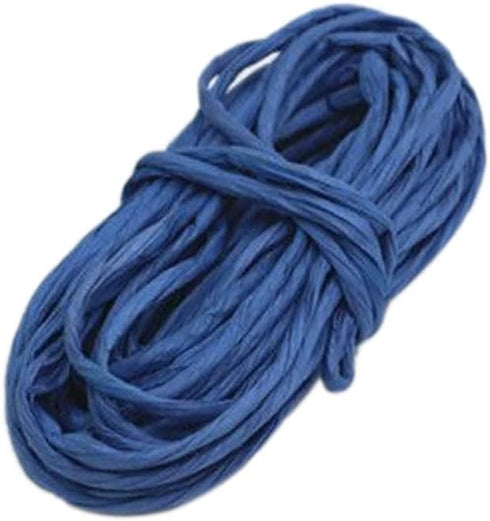 10.9Yard 4mm Paper String, Twisted Craft Raffia Paper Ribbon Thread Twine Cord Rope, Wrapping Ribbon for Wedding Party Decor Flower Wrapping Rusti...