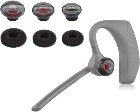 Zotech Replacement Earbuds Eartips Eargels & Foams Set Compatible with Plantronics Voyager 5200 5220 5210 Wireless Bluetooth Headset 3 Pcs Gel Ear...
