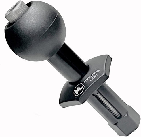 MotoMount Ninja- Kawasaki Ninja Motorcycle for 12mm Hexagon Hole Mount/Fork stem Base Mount with 1inch(25mm) Ball- Compatible with Phone/Camera/GP...