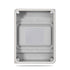 5 Way Circuit Breaker MCB Distribution Protection Box with DIN Rail, IP65 Waterproof,for Indoor and Outdoor...