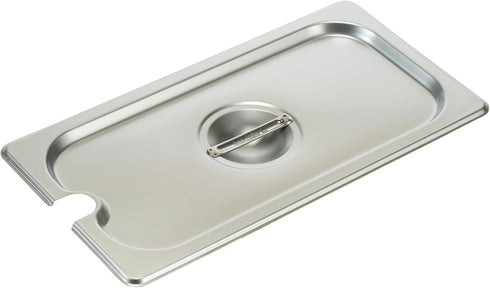Winco 1/3 Slotted Pan Cover, Medium...