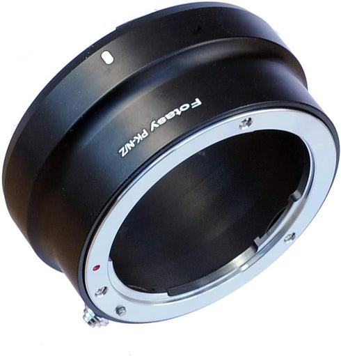 Fotasy PK Lens to Nikkor Z Mount Adapter, K Mount to Z Mount Adapter, PK Z Mount, fits Pentax PK Lens, Compatible with Nikon Z Mount Mirrorless Ca...