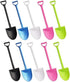 100 PCS Disposable Mini Shovel Shape Spoons, Colorful Plastic Ice Cream Shovel Spoon for Dessert Pudding Yogurt Sugar (4.8 Inch, 5 Color)...