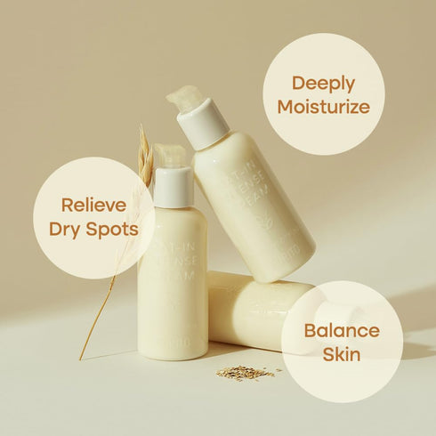 PURITO Oat-in Intense Cream 150ml / 5.07 fl. oz, Vegan Ingredients, Cruelty-Free, Facial cream...