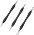 3Pcs. Leathercraft Modeling Tools,(3Pcs Sizes:S,M,L) Leather Carving Modeling Tools kit....