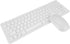 Keyboard and Mouse Sets, High Sensitivity no Delay Keyboard and Mouse, 108 Keys Multi-Functional 2.4G Keyboard Mouse Combo(White)...