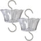 Ant Moat for Hummingbird Feeder - 3 OZ x 2 Pack Clear Insect Guard with Large Capacity...