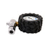 GODESON Presta Valve Gauge,Presta Valve Tire Pressure Gauge with Bicycle Air Pressure Relief Range to 0-30PSI /0-2BAR, Perfect for Mountain Bicycl...