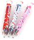 0.7mm 6-Color Multicolor Ballpoint Pen w/Cat Face Figure 1PC (Red)...